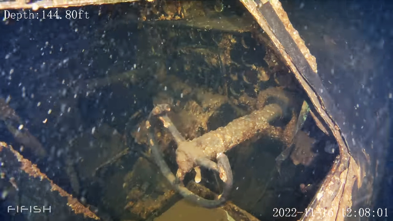 Tour a Sunken WWII Bomber in This RC Submarine POV Video