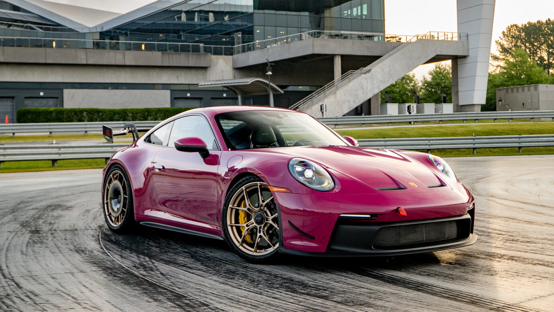 This is the new Porsche 911 GT3 RS and it's pretty much a race car now