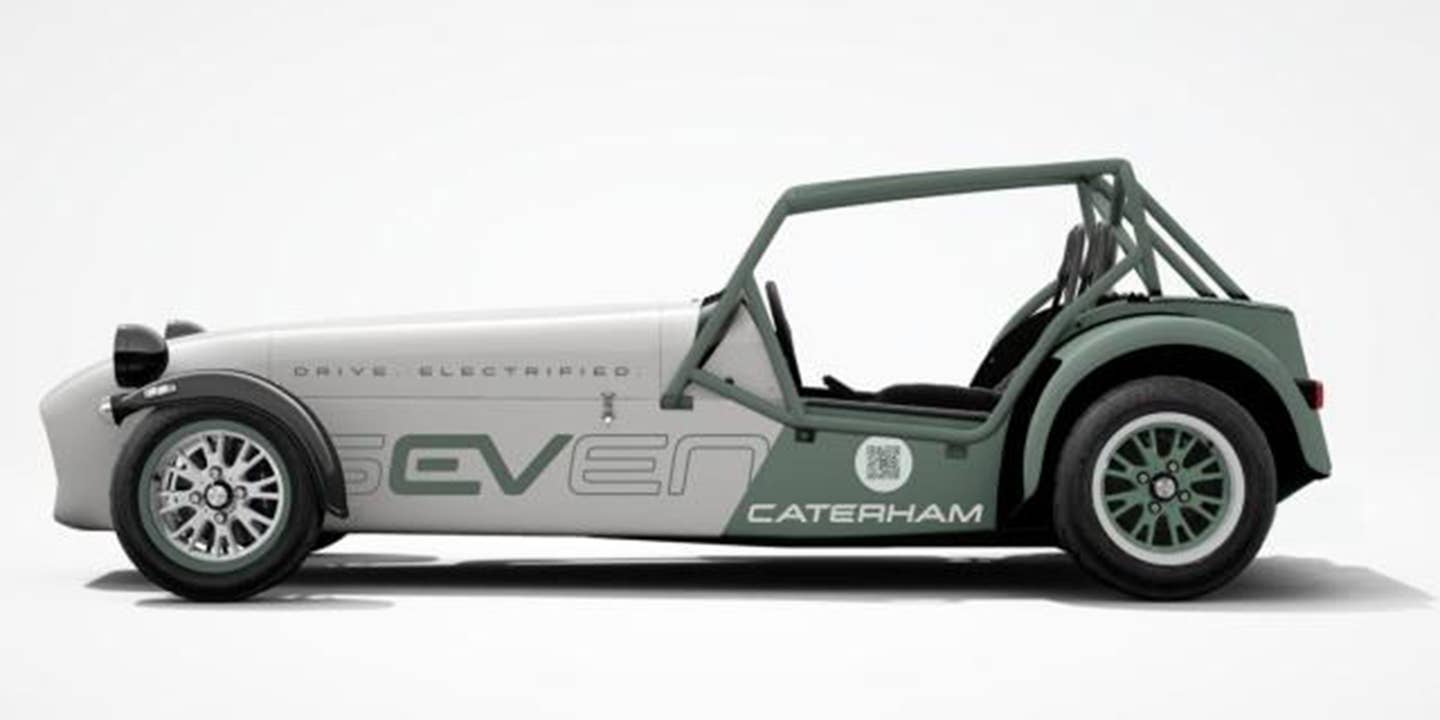 Caterham EV Prototype Weighs Less Than 1,600 Pounds, Makes 240 HP