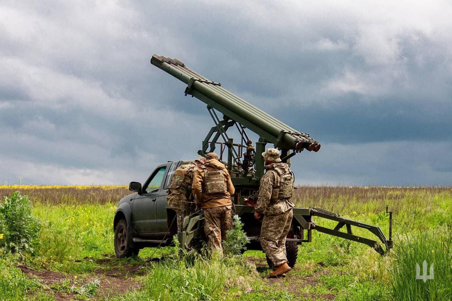 The Ukrainian "Nightmare Vehicle." (Ukrainian Armed Forces General Staff photo)