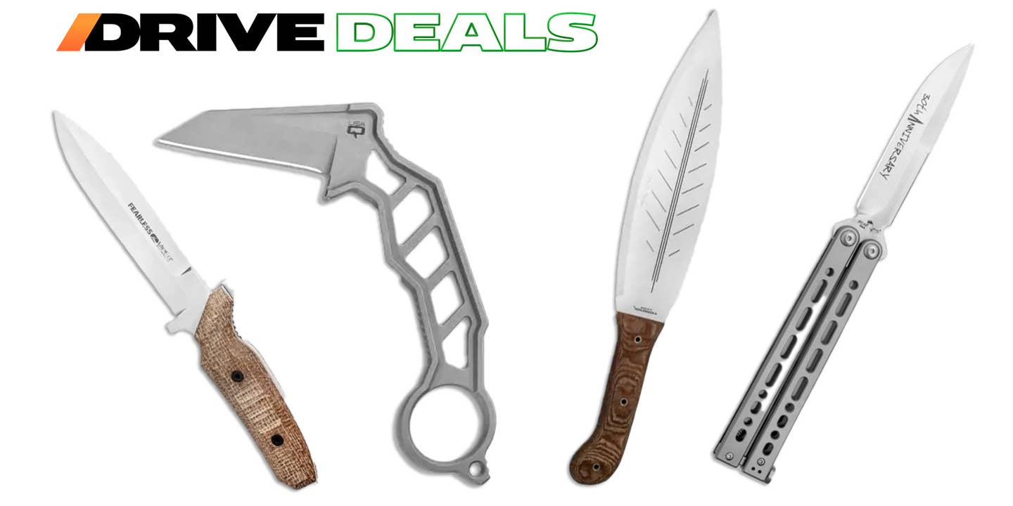 Knives on sale at Blade HQ
