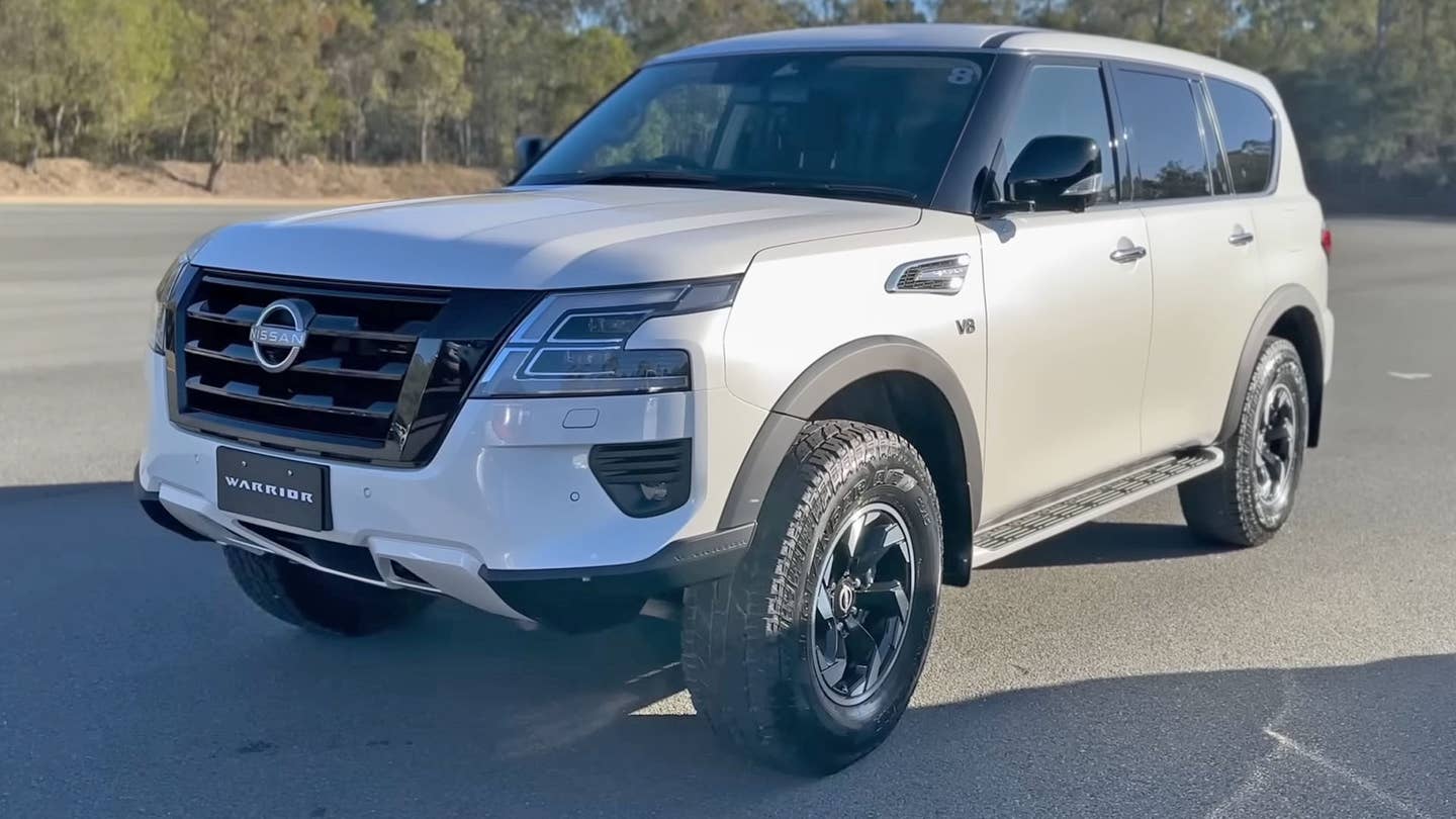 Lifted Nissan Patrol Warrior With Factory Side-Exit Exhaust Is the Armada We Want