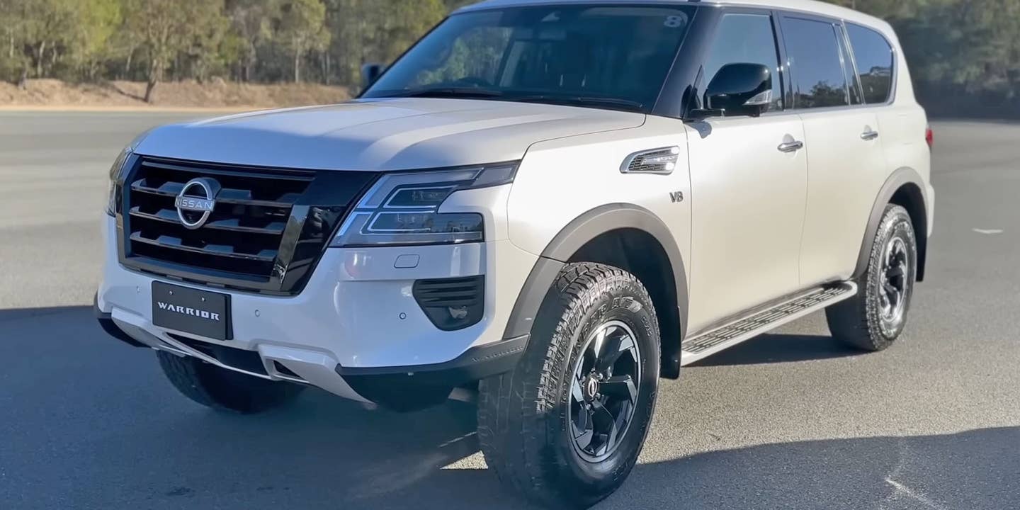 Lifted Nissan Patrol Warrior With Factory Side-Exit Exhaust Is the Armada We Want