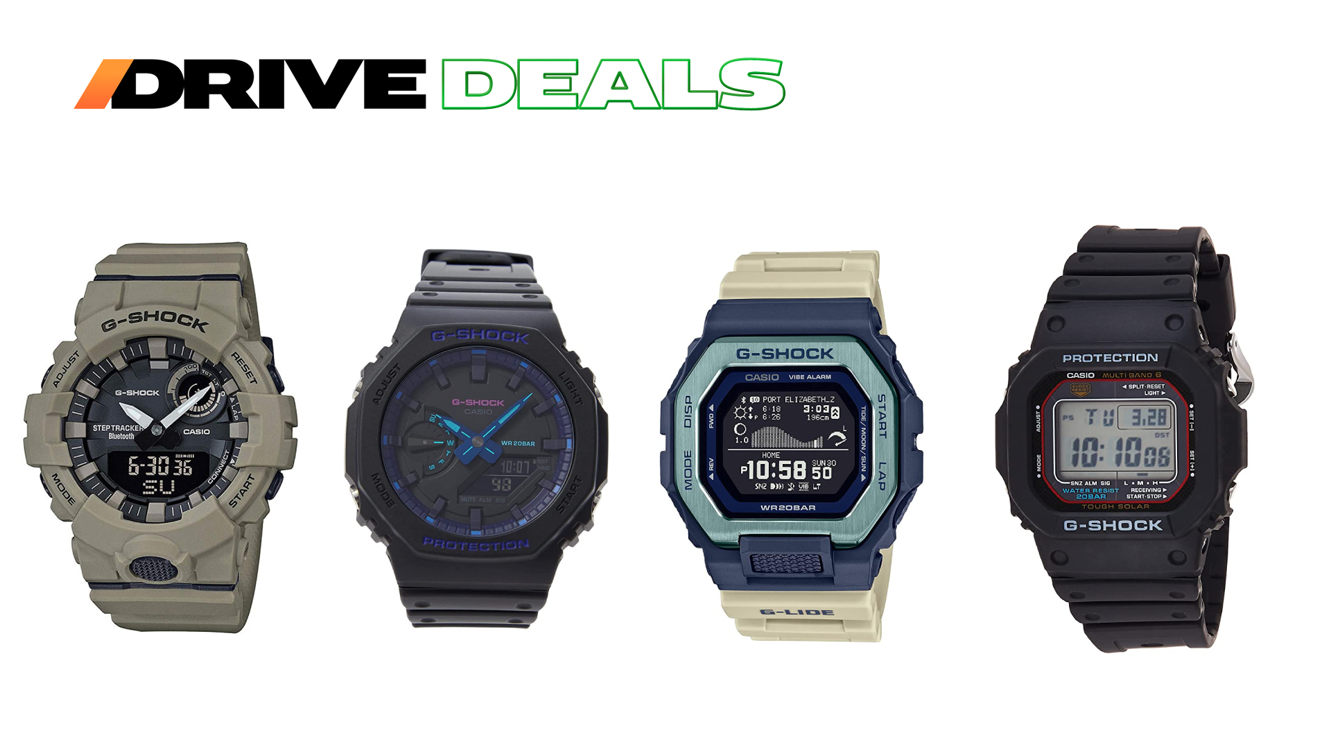 Keep Rugged Time With These Casio G-Shock Deals at Amazon