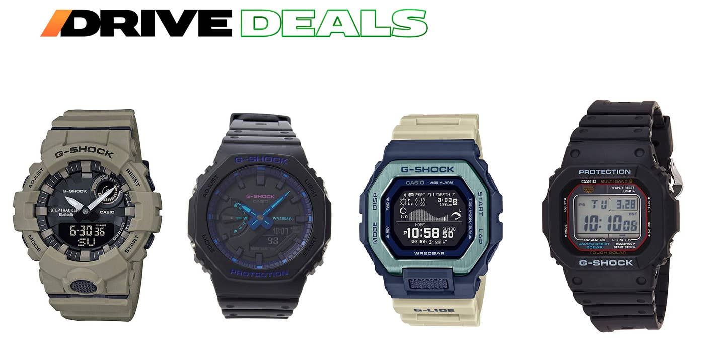 Keep Rugged Time With These Casio G-Shock Deals at Amazon
