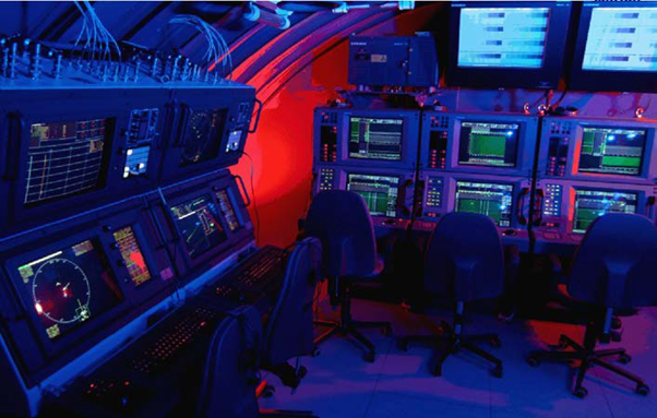Type 212A control room simulator.<em> Photo by Bundeswehr</em>