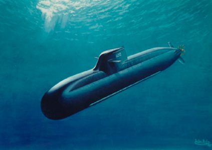 An early artist’s impression of the Type 212A.<em> Source: German MoD</em>
