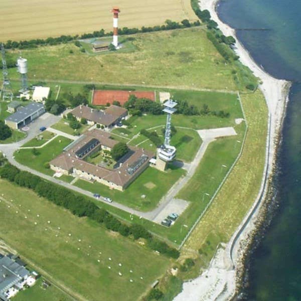Aerial view of the Marine Coast Station Marienleuchte.<em> Source: </em><a href="https://www.fehmarn24.de/"><em>https://www.fehmarn24.de/</em></a>