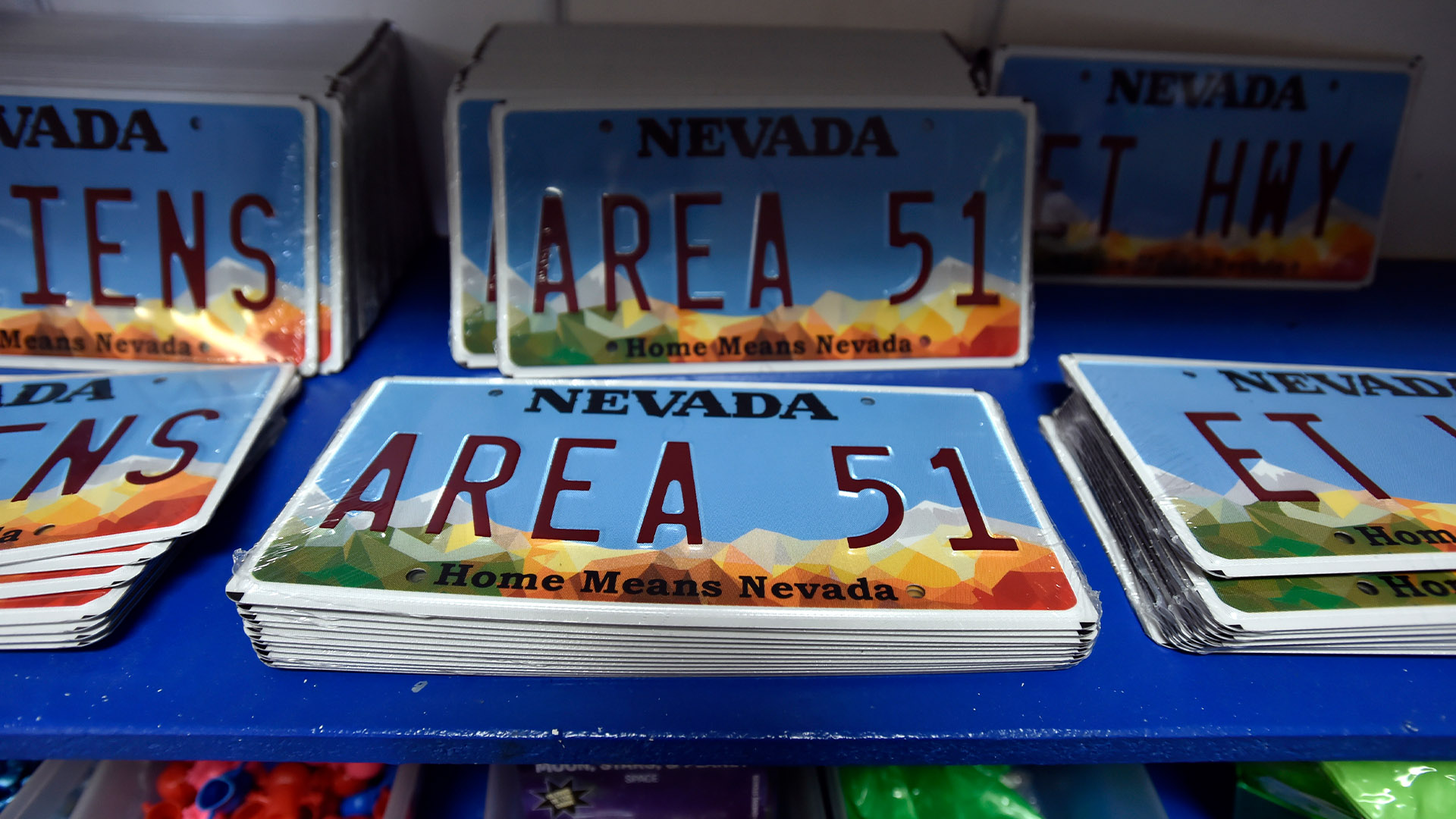 Area 51 License Plate