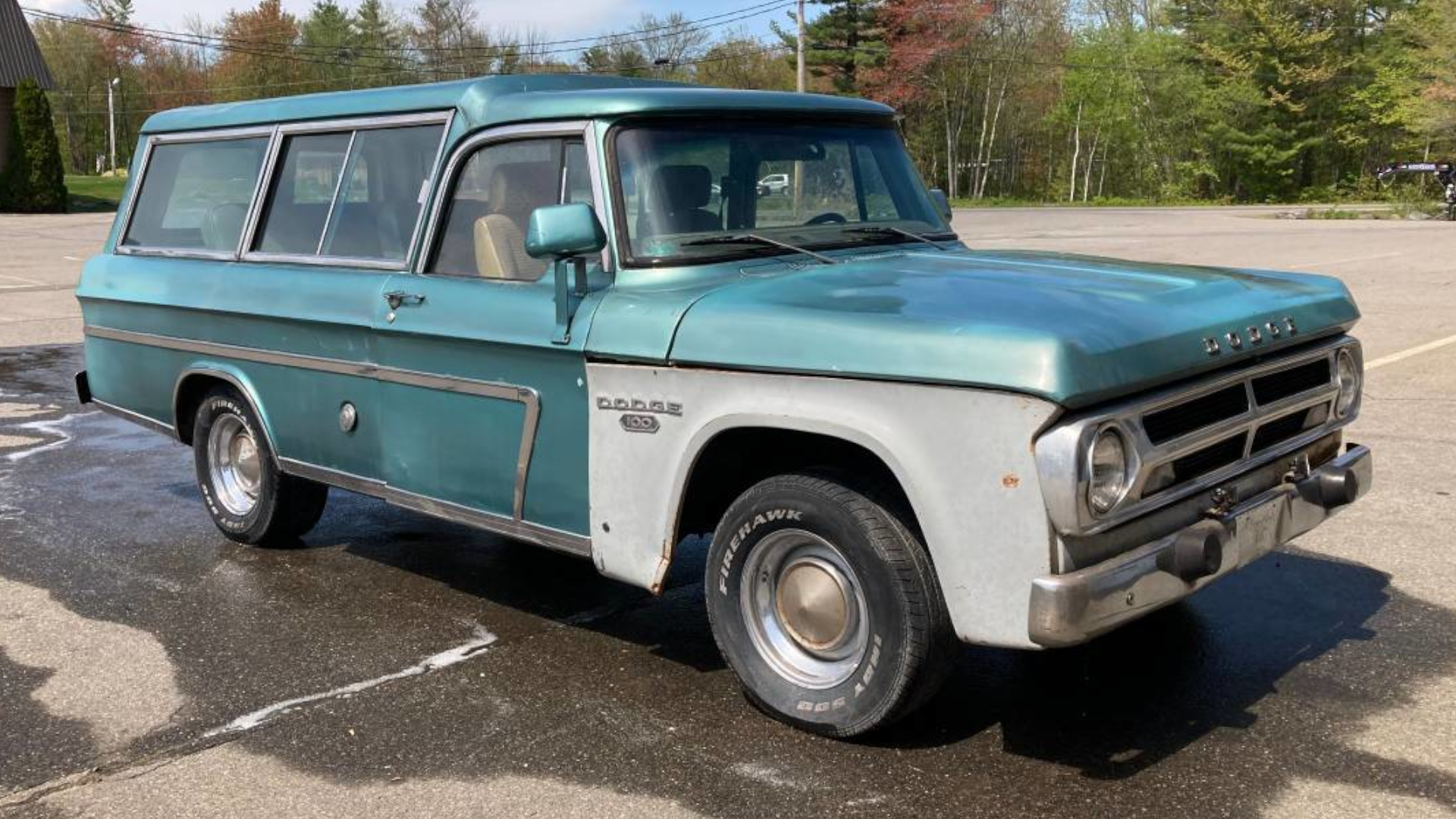 They Don’t Make ‘Em Like This Nine-Passenger, Two-Door 1972 Dodge D100 Anymore