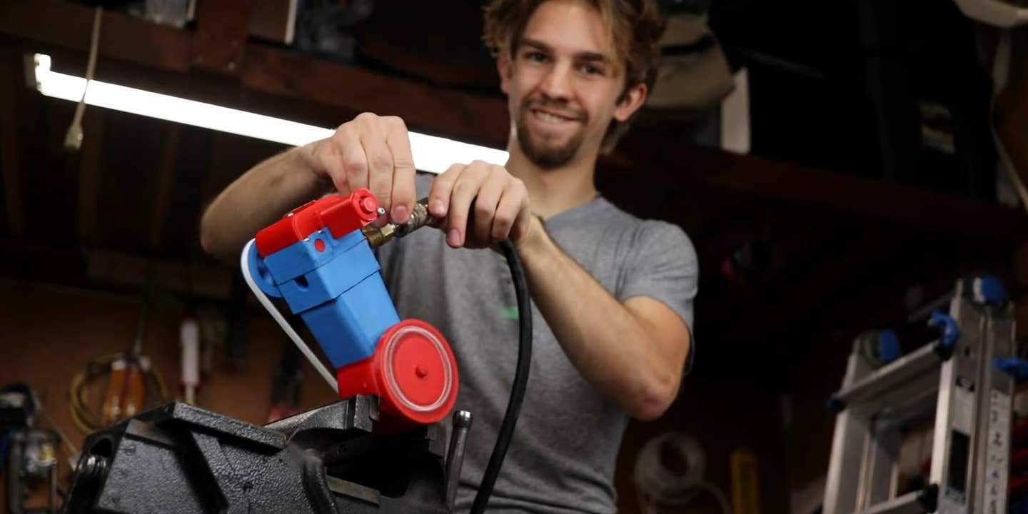 YouTuber Puts VTEC On His 3D-Printed Air-Powered Engine