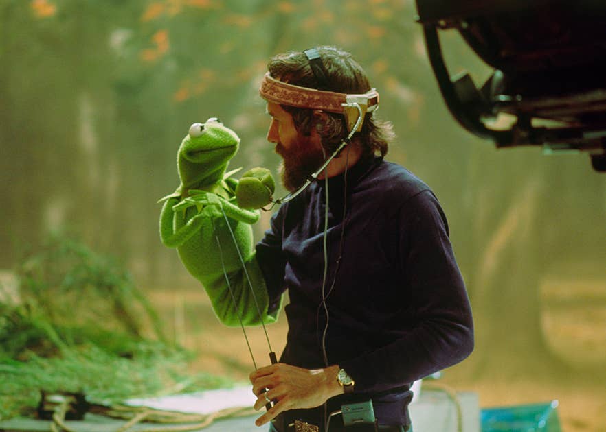 Jim Henson behind the scenes of &quot;The Muppet Movie&quot; in 1978.