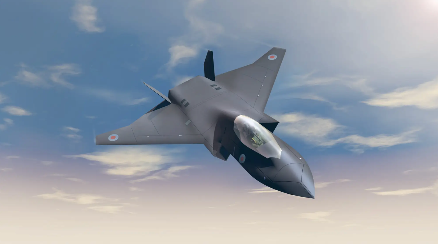 An earlier concept for the Tempest future fighter jet.&nbsp;<em>BAE Systems</em>