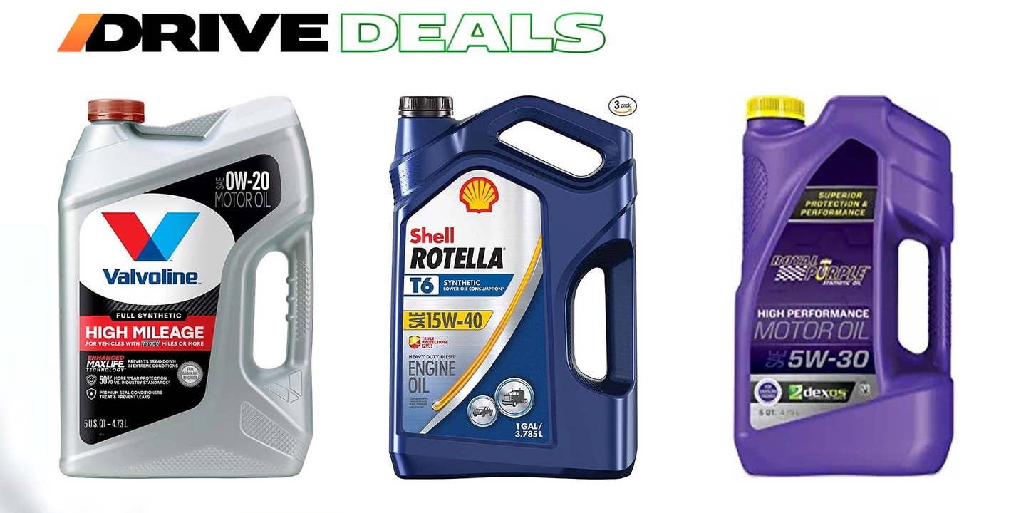 Get an Awesome Motor Oil Deal on Amazon