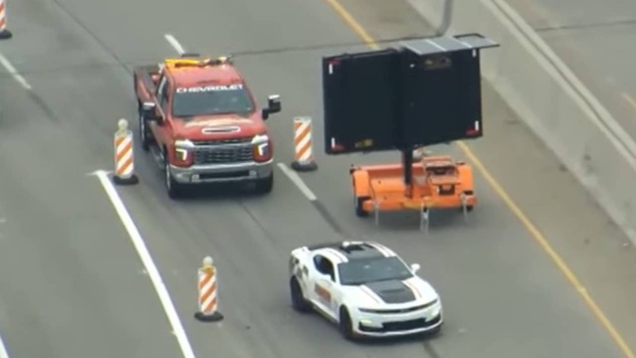 NASCAR Jet Dryer Deployed to Help Rebuild I-95 in Pennsylvania