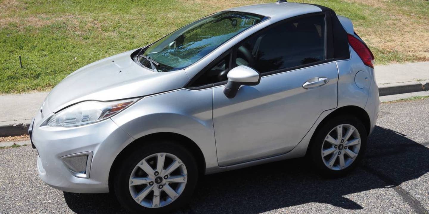 Someone Really Chopped a 2011 Ford Fiesta and Now It’s for Sale