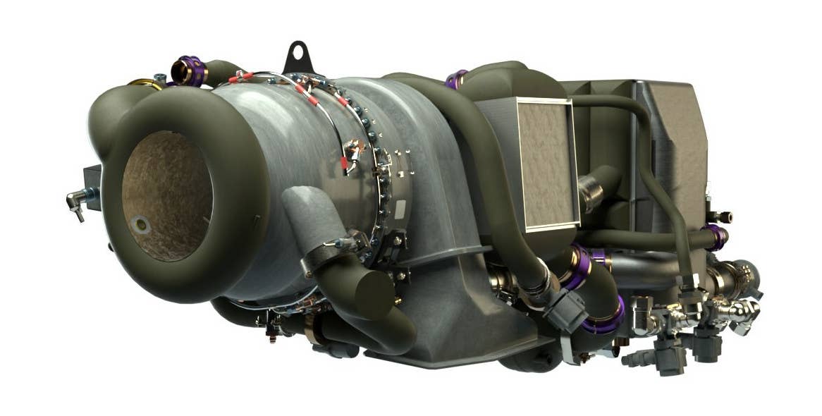 A rendering of the Collins Enhanced Power and Cooling System (EPACS). <em>Raytheon</em>