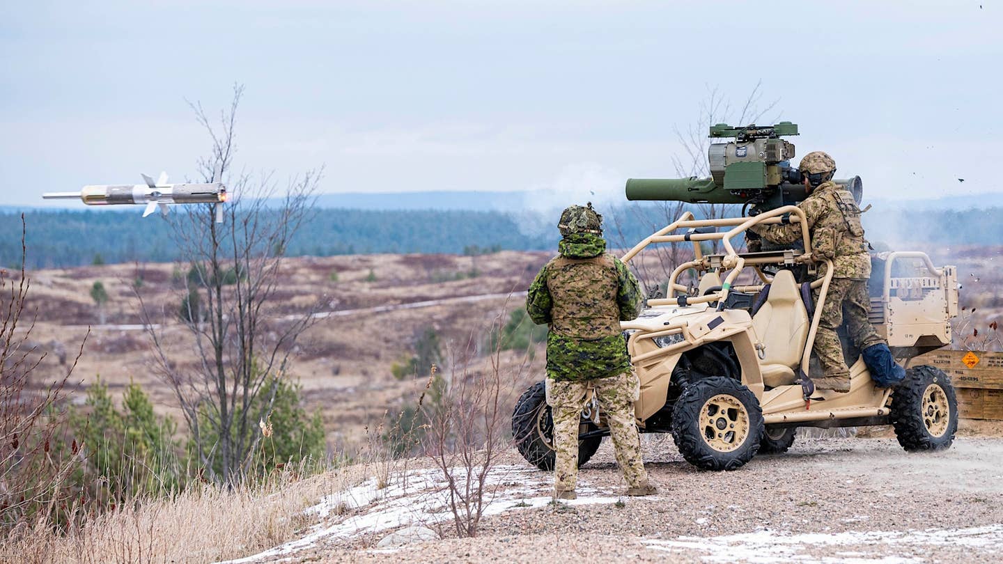 The Canadian Army has been testing TOW missile armed MRZR all-terrain vehicles.