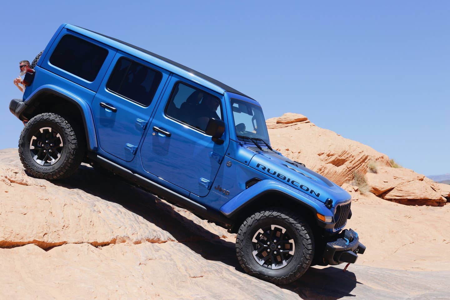 The 2024 Jeep Wrangler off-road