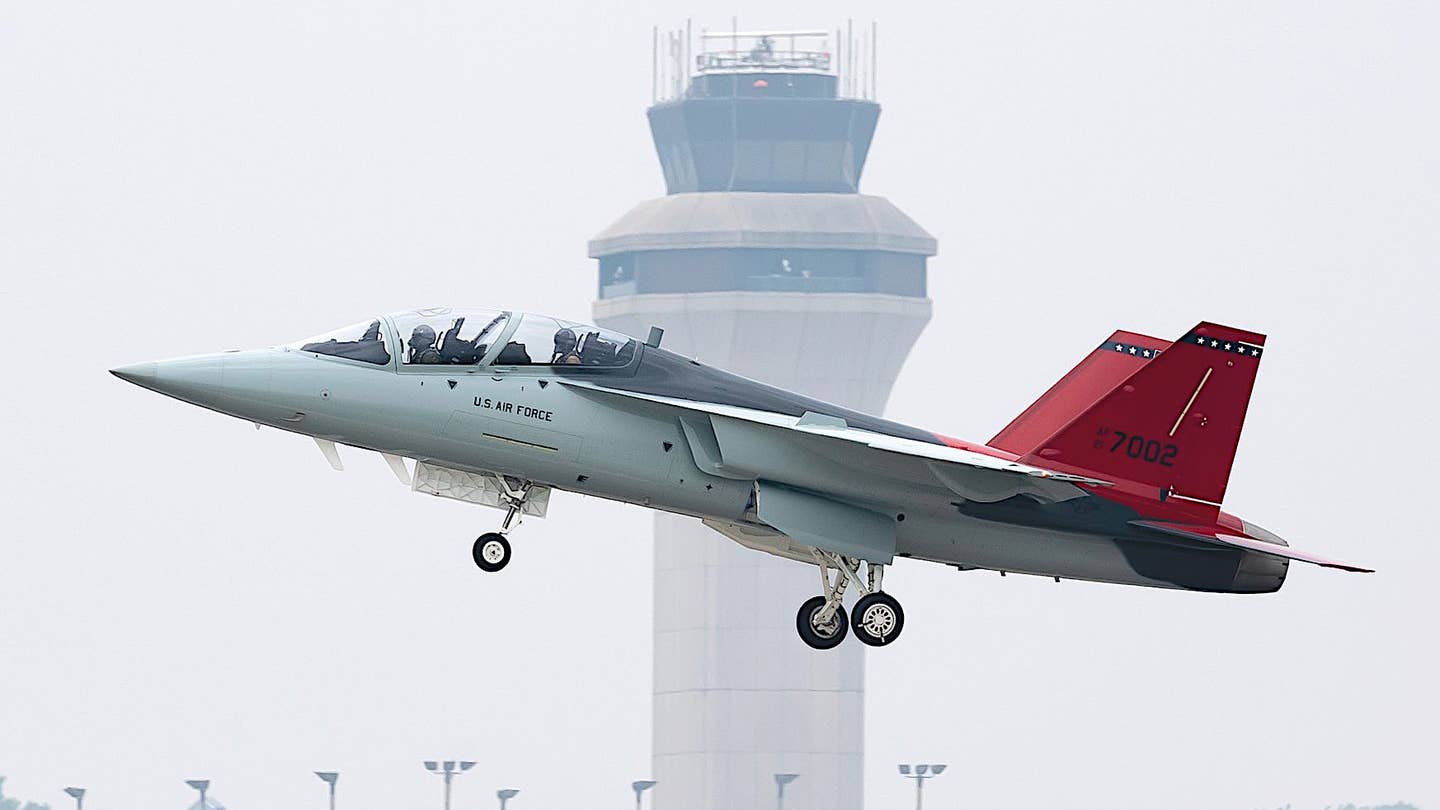 The T-7A Red Hawk Jet Trainer Has Taken Its First Flight
