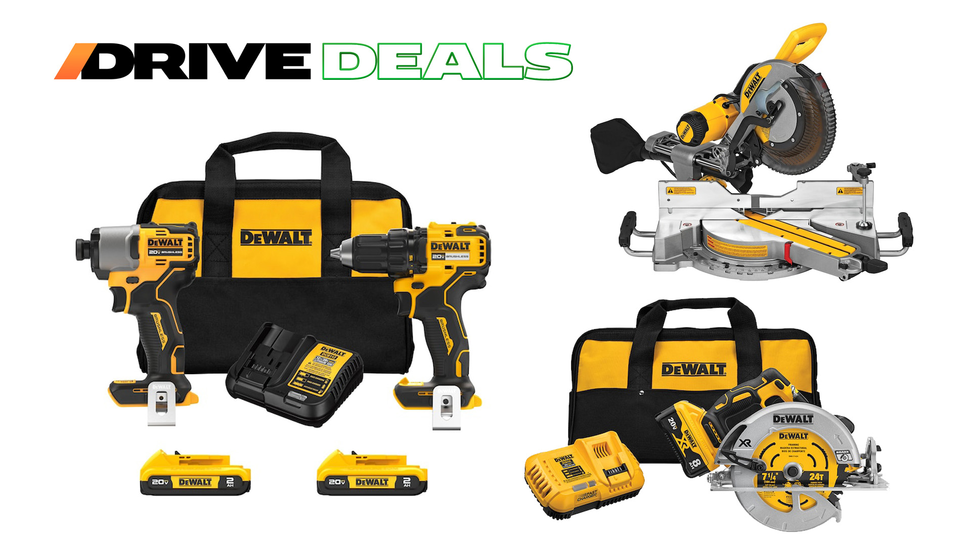 Snag One of these Amazing DeWalt Deals From Lowes