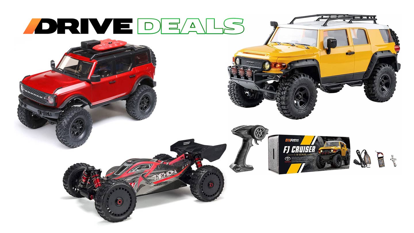 Discounted RC cars and trucks on Amazon