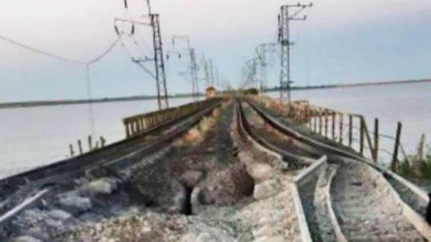 Chongar rail bringer strike ukraine