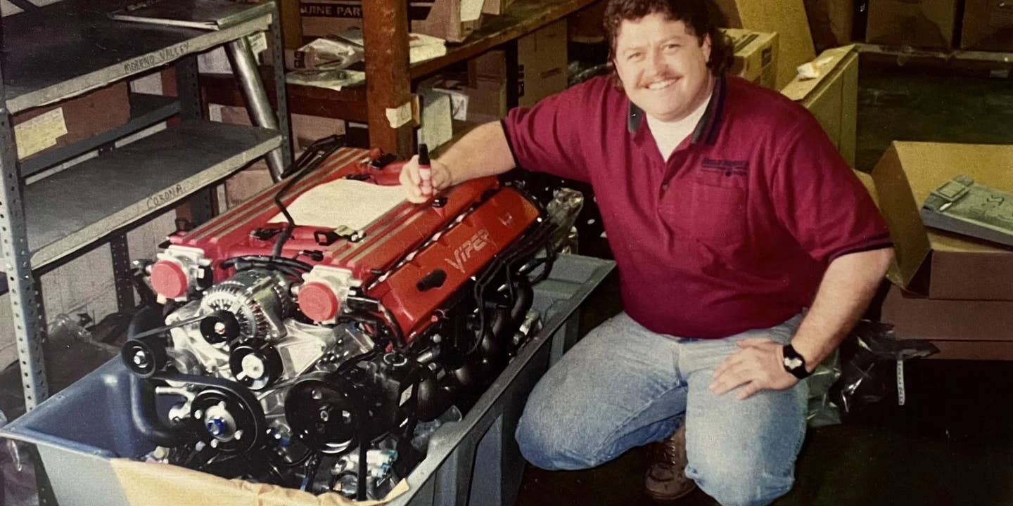 Untouched 1996 Dodge Viper Crate Motor Has An Unbelievable Story Behind It