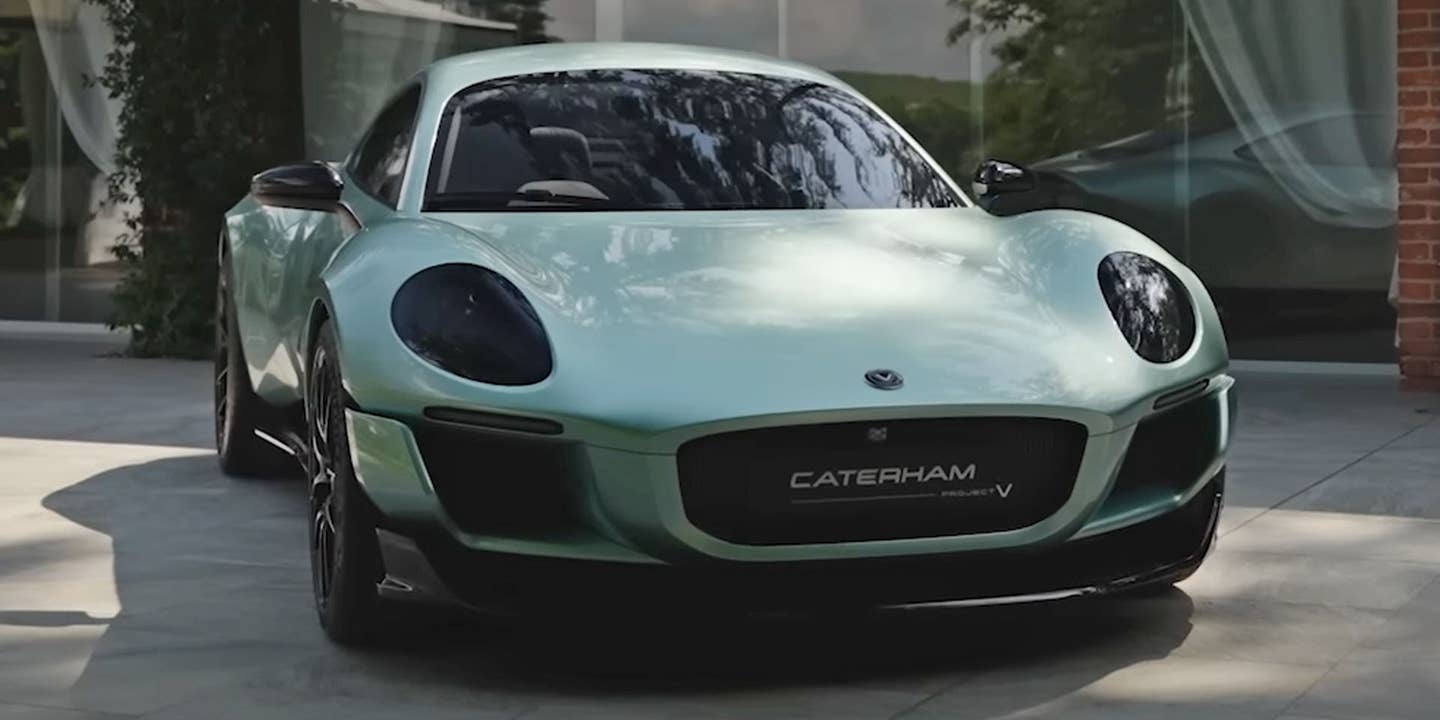 The Electric Caterham Project V Is a 2,600-Pound Sports Car With 250 Miles of Range