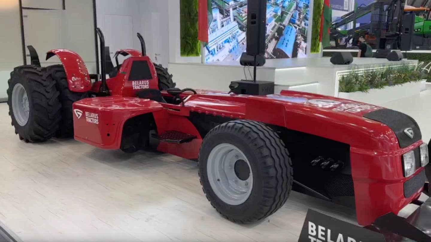 Minsk Tractor Works Formula 1 tribute car