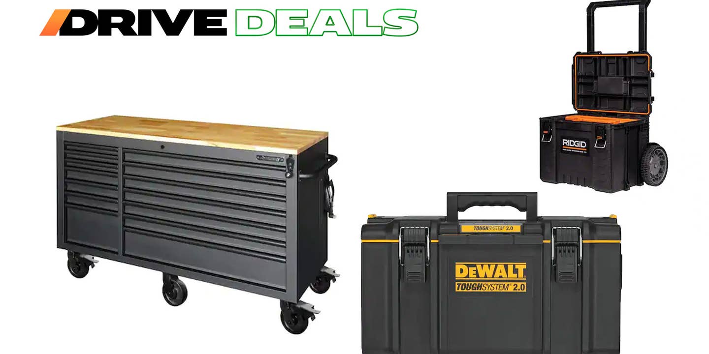 Discounted tool storage at Home Depot