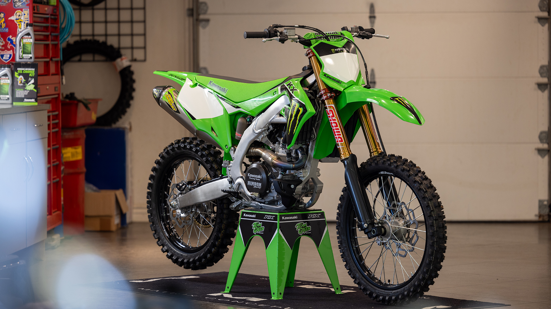 Kawasaki Goes All in With The Ready-to-Race Parts Special KX450SR