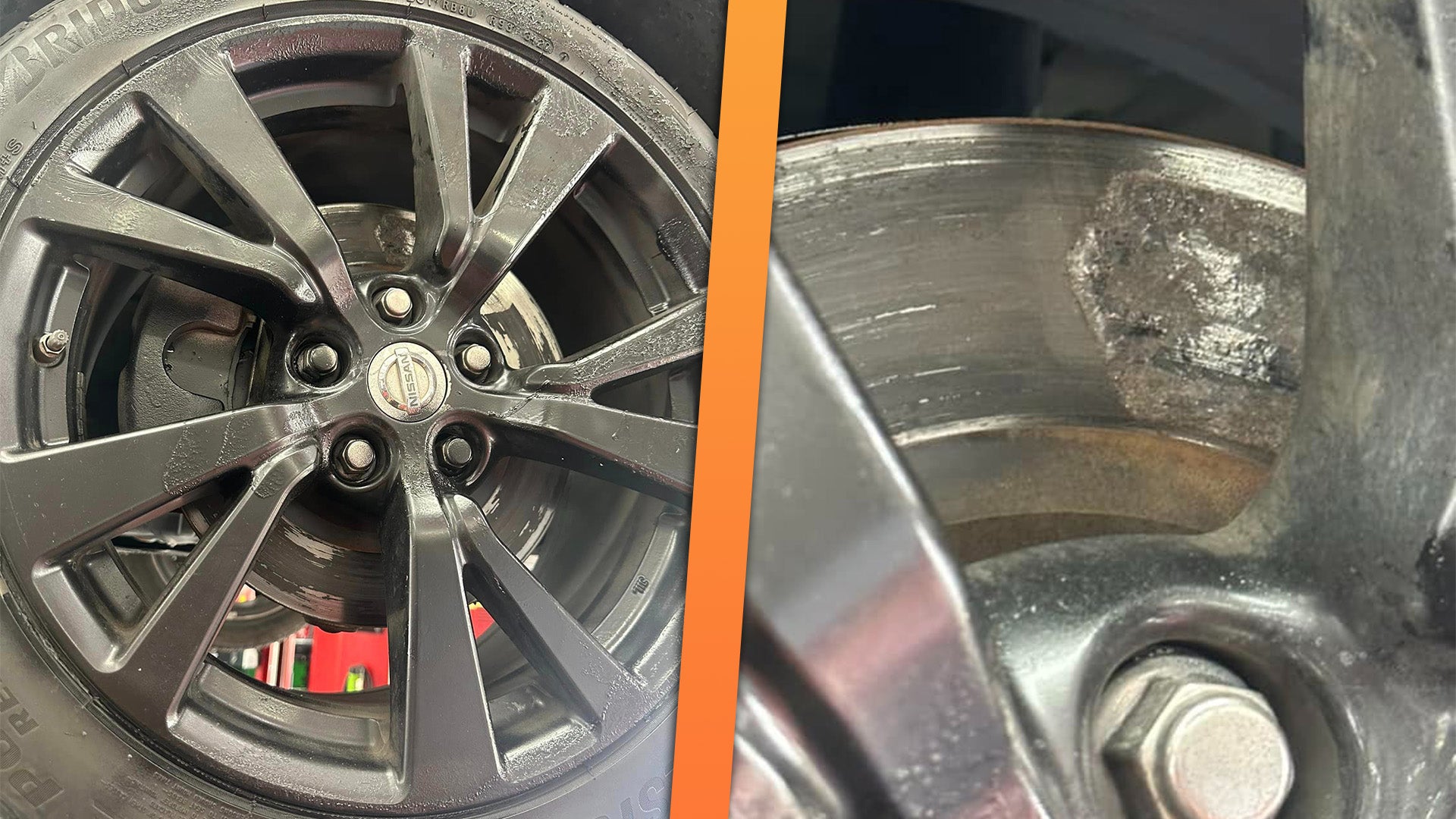 Nissan Owner Required Towing to a Shop After Painting Brake Rotors