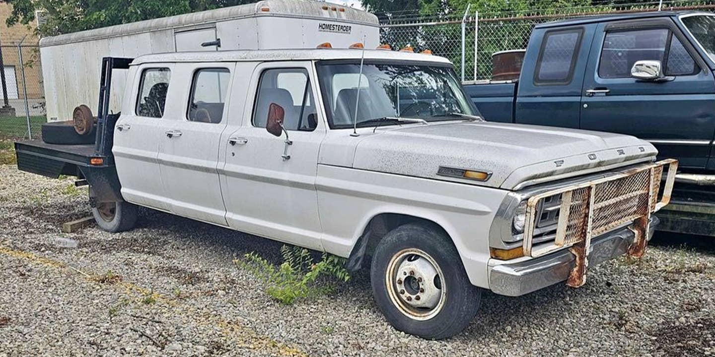 Save This Three-Row 1972 Ford F-350 Before It Gets Dismantled