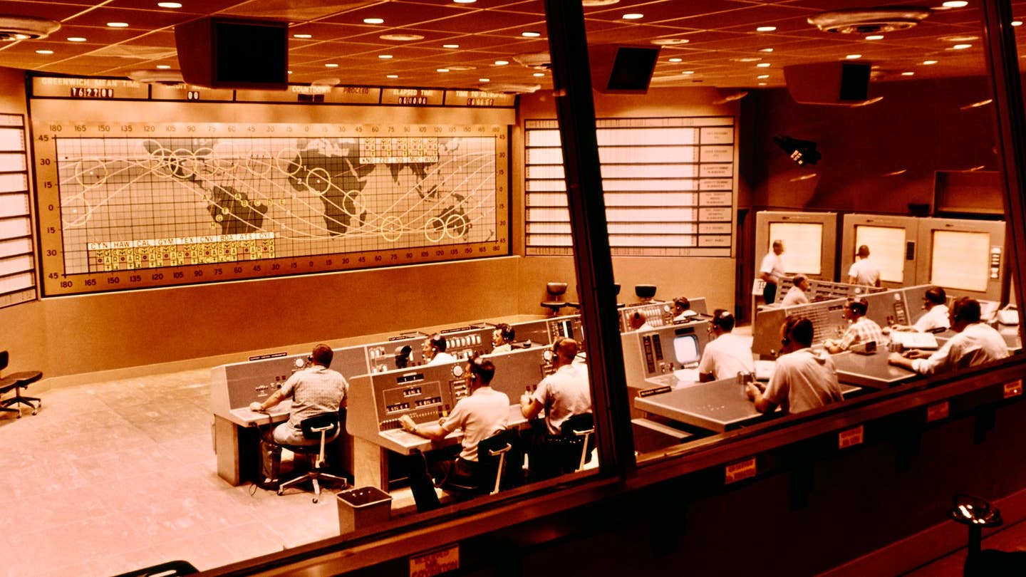 NASA 1960s control room