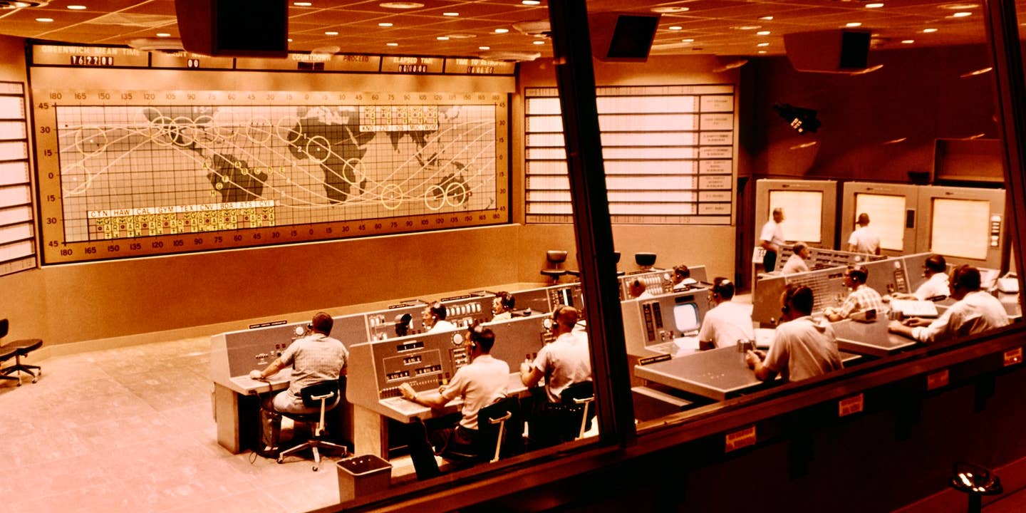 NASA 1960s control room