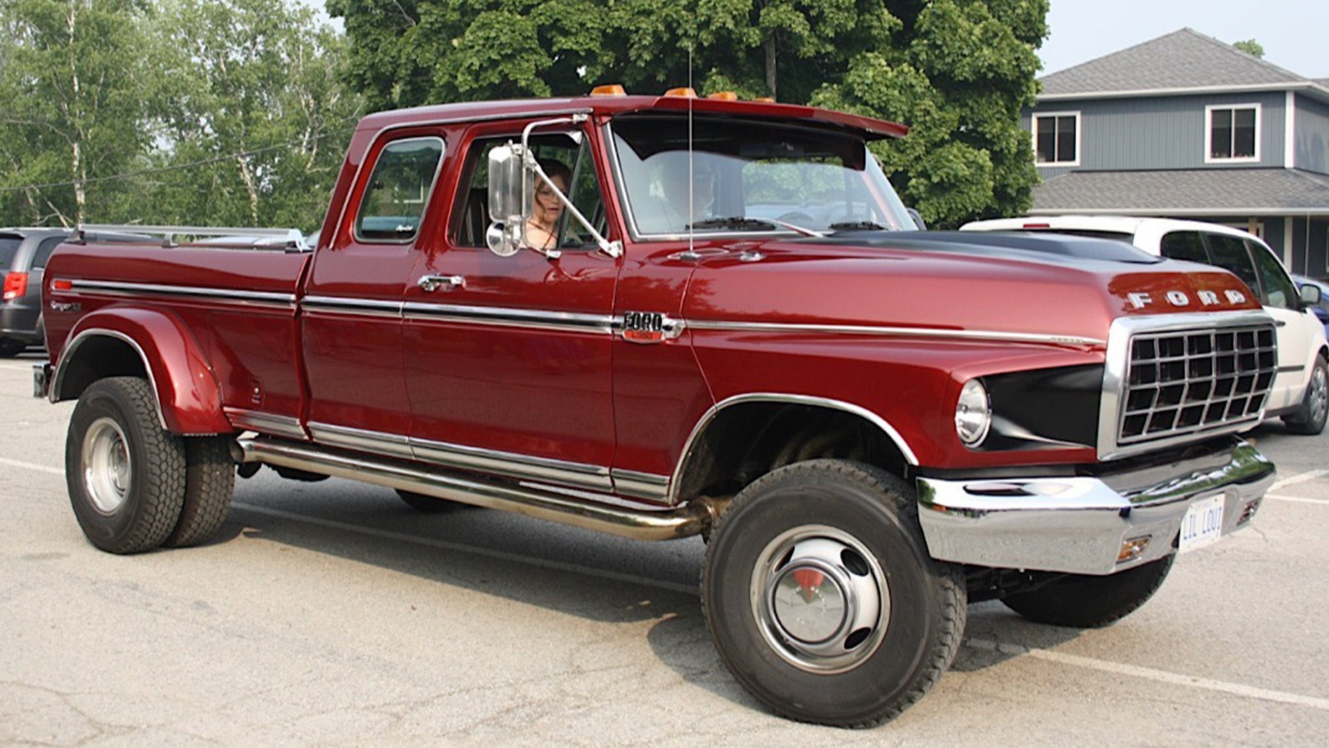 A Unique Hand-Built 1975 Ford Dually with a Custom Semi-Truck Front
