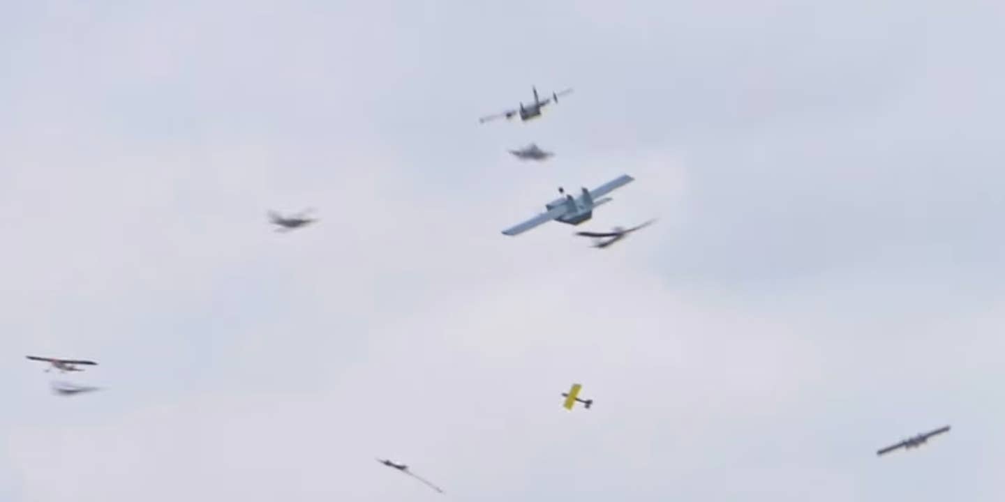 Flite Fest 2023 Combat, numerous RC planes crash into one another