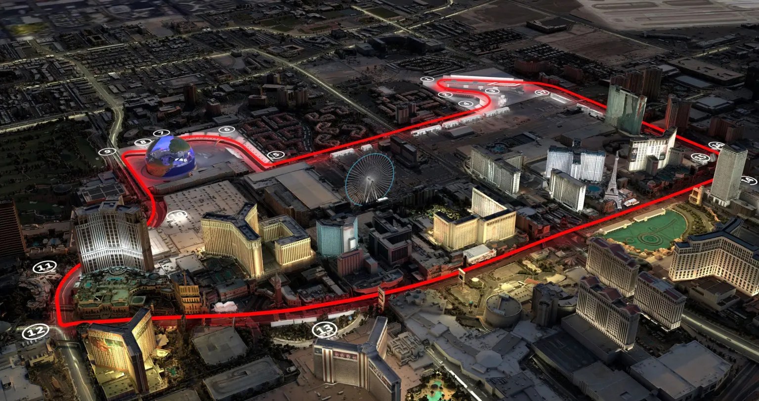F1 Demands Las Vegas Venues Pay for a View of the Race Report