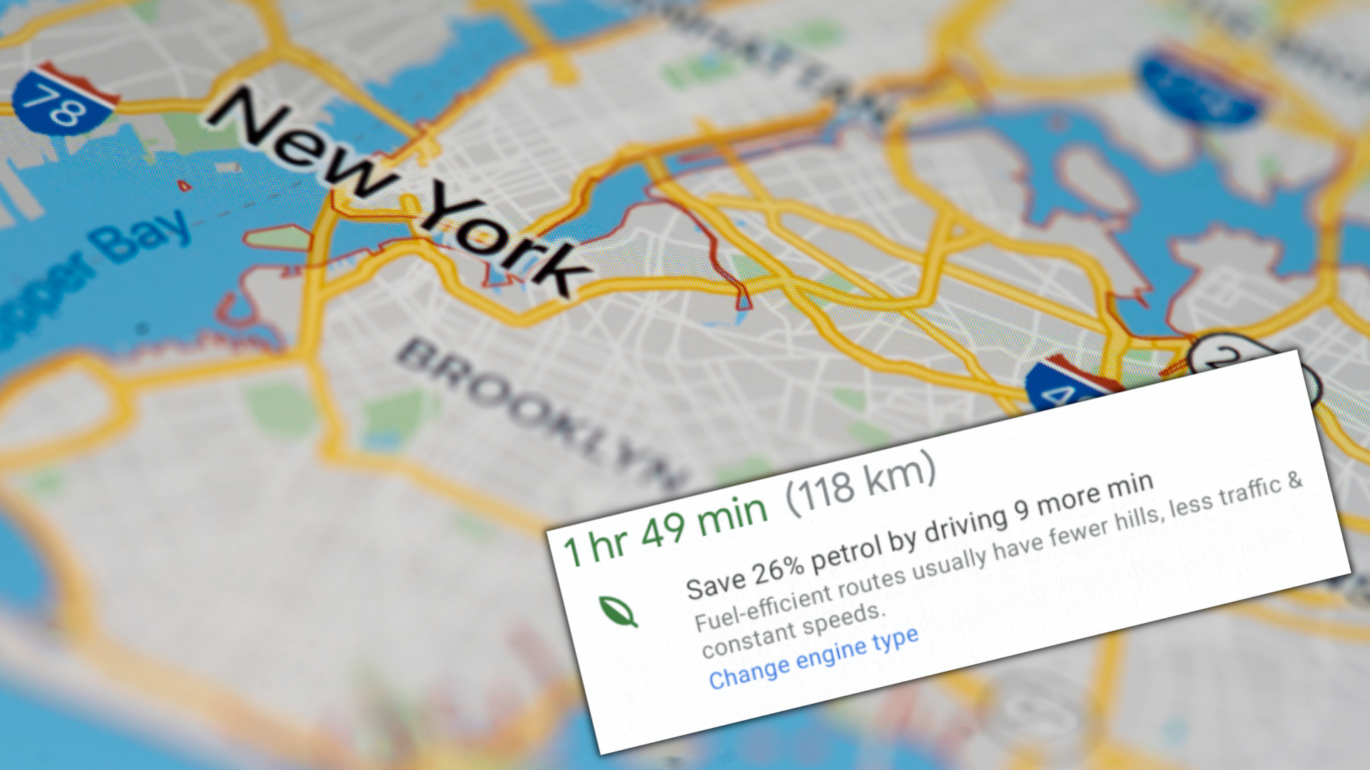Google Maps’ Eco Route Feature Helped Drivers Drastically Cut Tailpipe Emissions