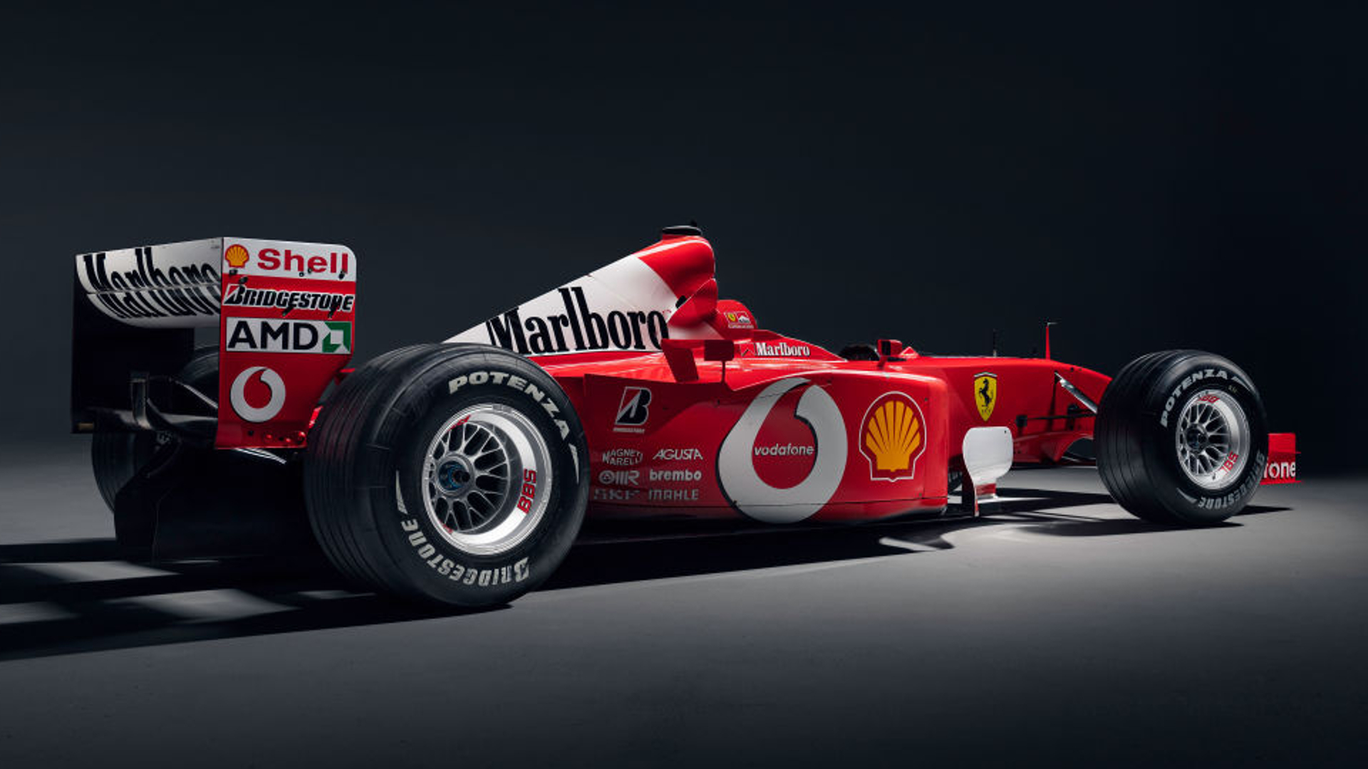 Michael Schumacher's Obscure Ferrari F2001b F1 Car Is Up for Sale