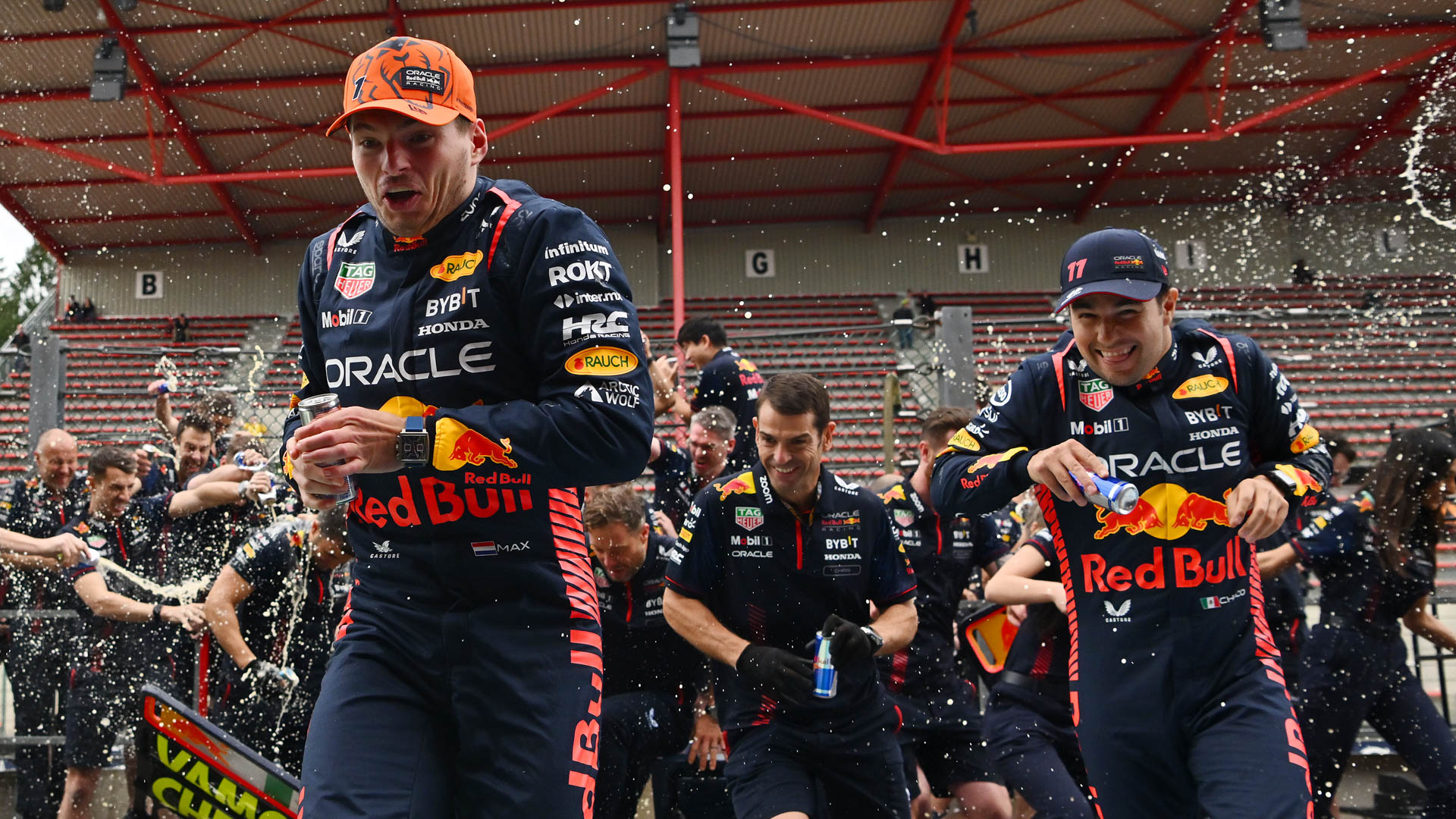 Verstappen Wins 8 in a Row, Perez Delivers Red Bull 1-2 in Belgian F1 GP