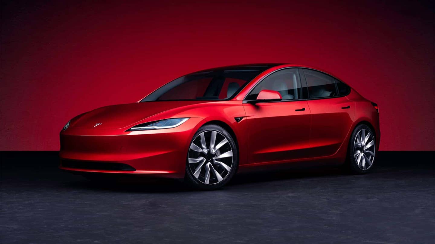 This Is the New Tesla Model 3 Highland
