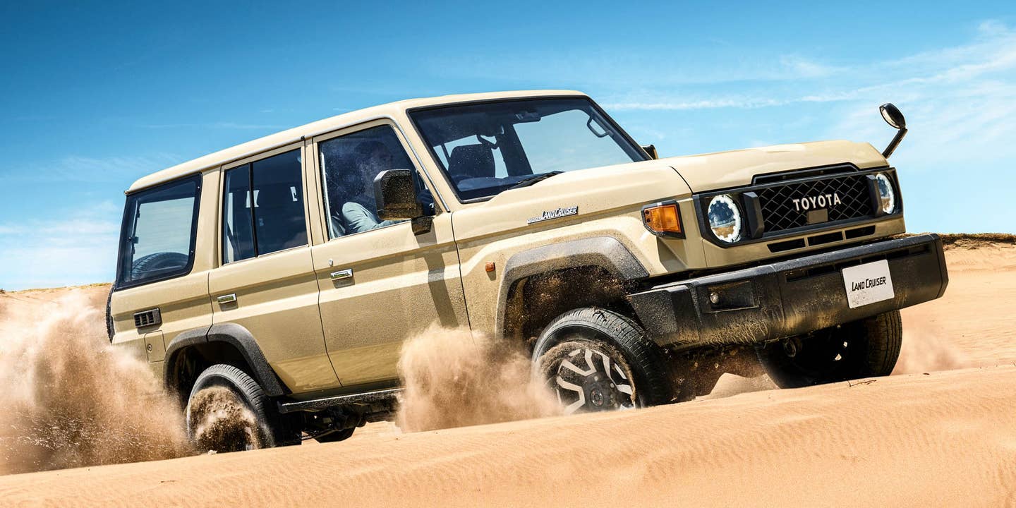 40-Year-Old Toyota Land Cruiser 70 Series Gets a Refresh for 2024