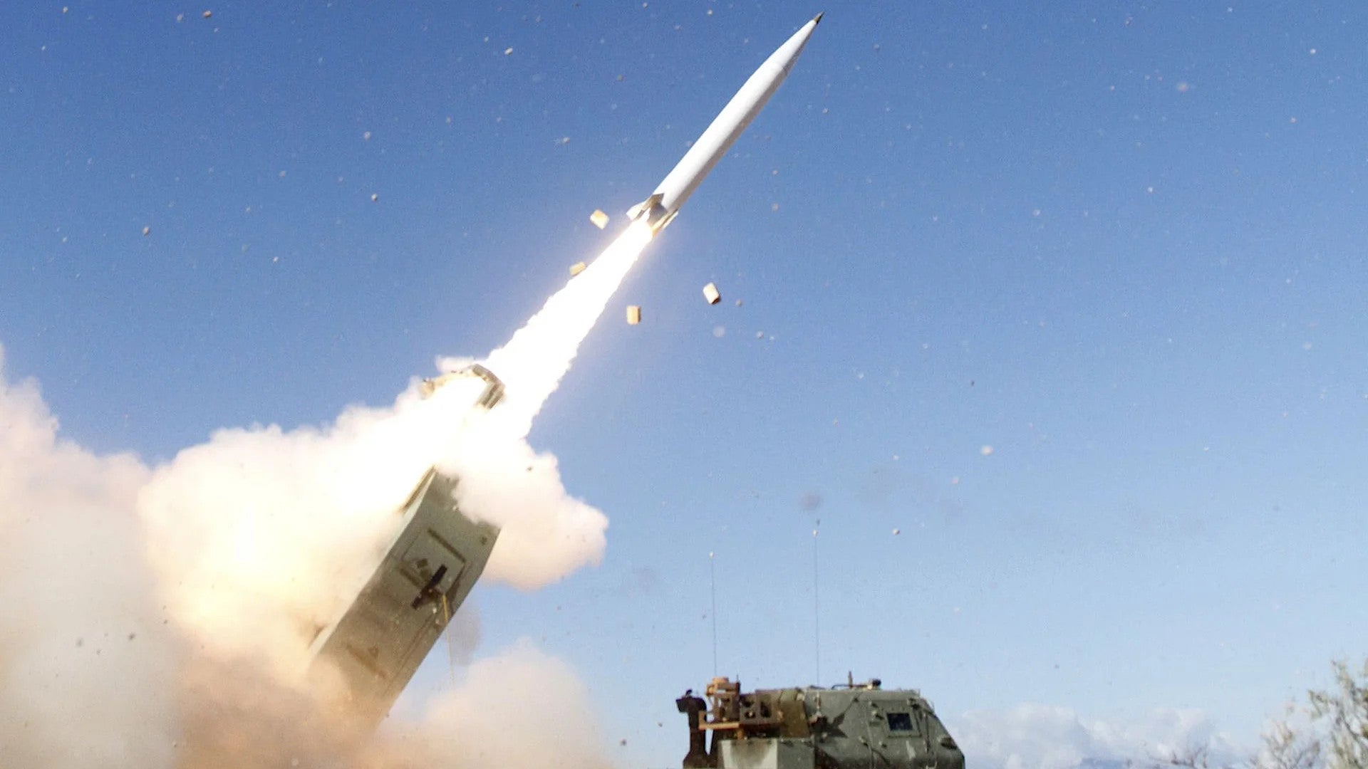 A test launch of a Precision Strike Missile (PrSM). Lockheed Martin