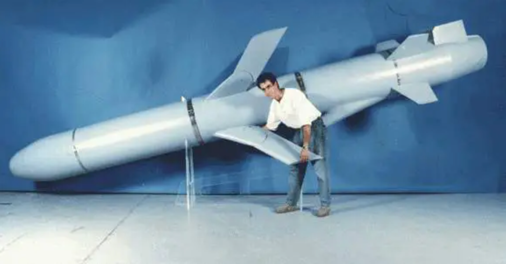 One of the only photos of Israel’s shadowy Popeye Turbo submarine-launched cruise missile.&nbsp;<em>Missilethreat.CSIS.org</em>