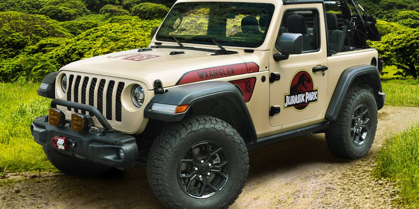 Hunt For Dinosaurs With Jeep’s Limited Edition Jurassic Park Graphics Package