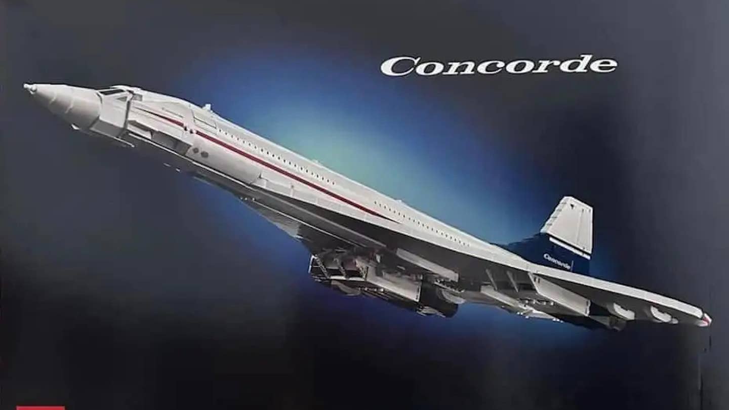 Lego Concorde