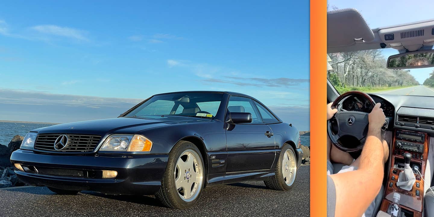 This Creative Mechanic Is Offering Mercedes SL600 Manual Swaps as a Service
