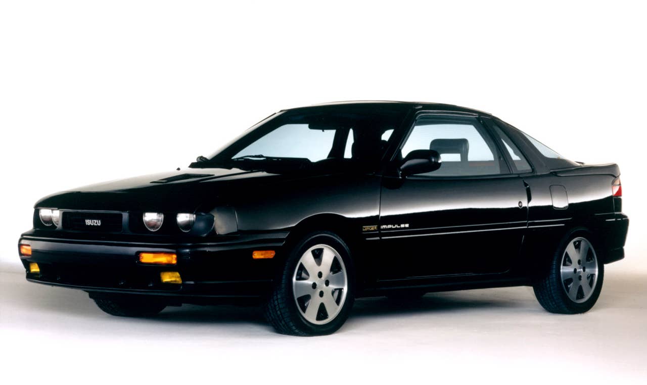 1991 Isuzu Impulse RS in black